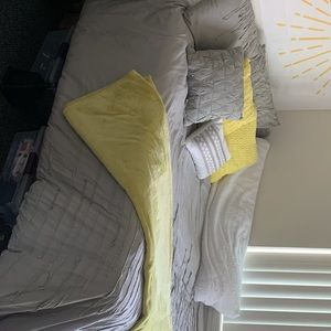 Full size Gray duvet bedding